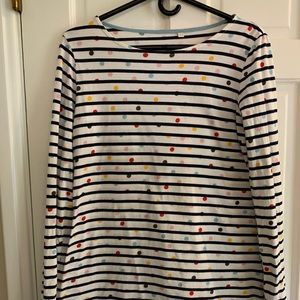 Boden striped shirt size US8